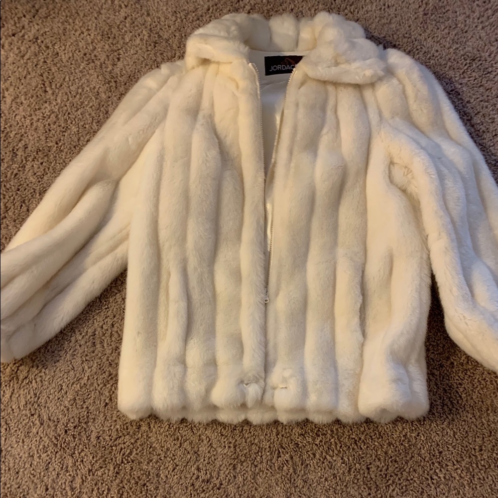 Vintage 70s Jordache Faux Fur Coat